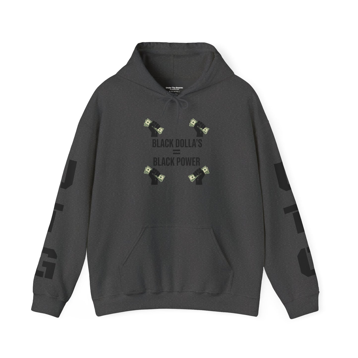 Black Dolla's = Black Power Hoodie — Empowerment Graphic Pullover