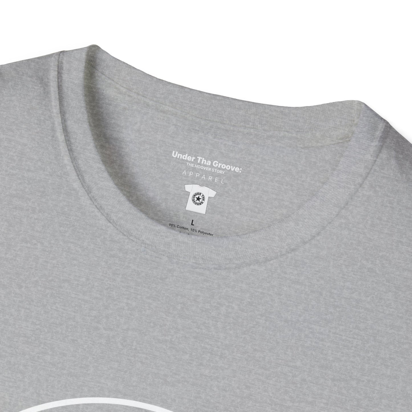 Groove Star T‑Shirt — "Under That Groove" Retro Circle Logo Tee