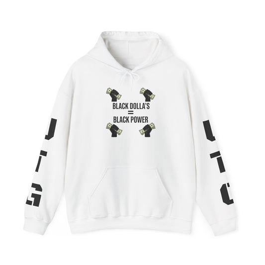 Black Dolla's = Black Power Hoodie — Empowerment Graphic Pullover