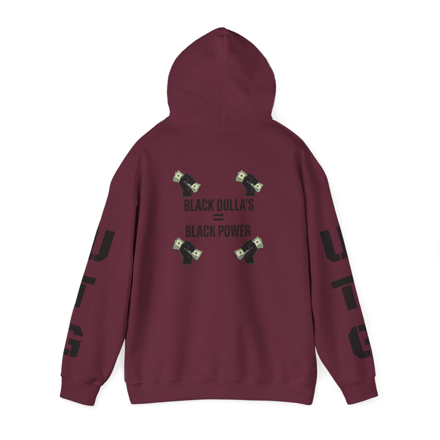 Black Dolla's = Black Power Hoodie — Empowerment Graphic Pullover