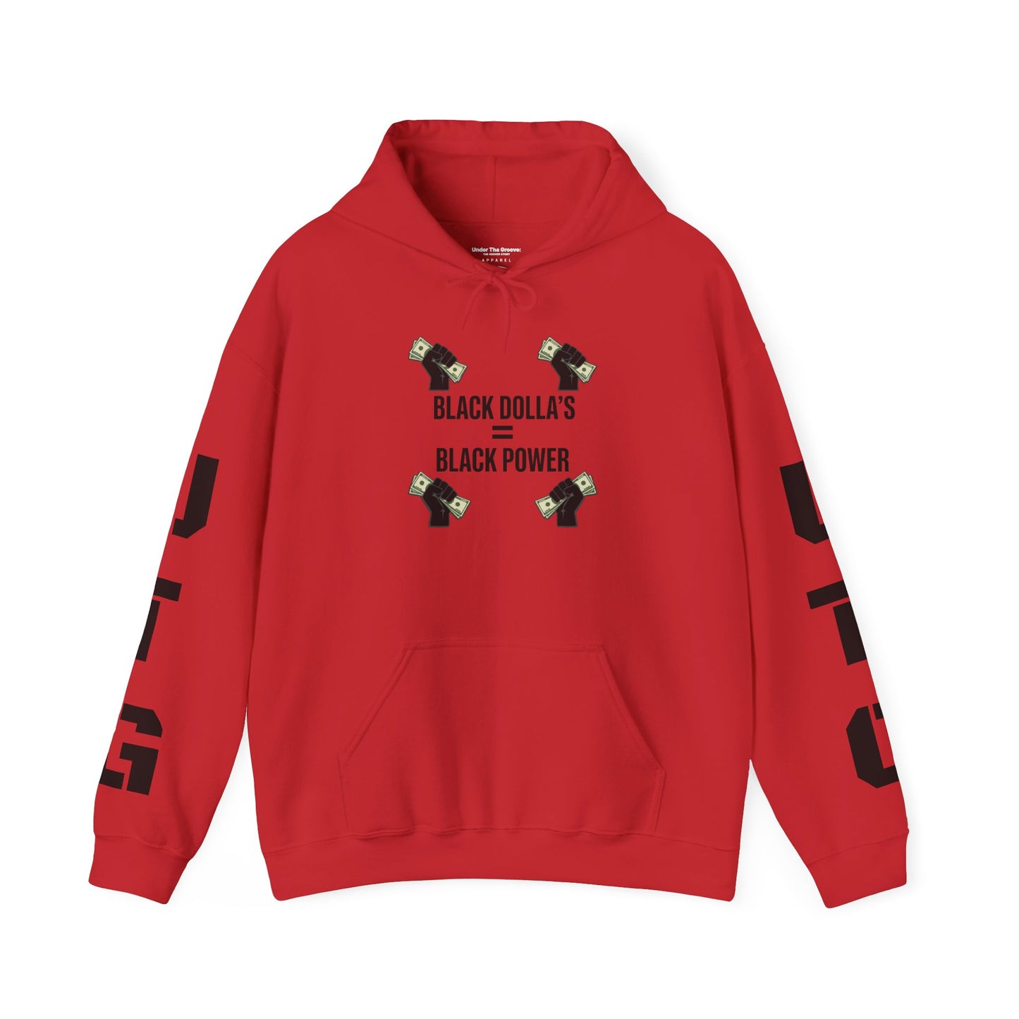 Black Dolla's = Black Power Hoodie — Empowerment Graphic Pullover