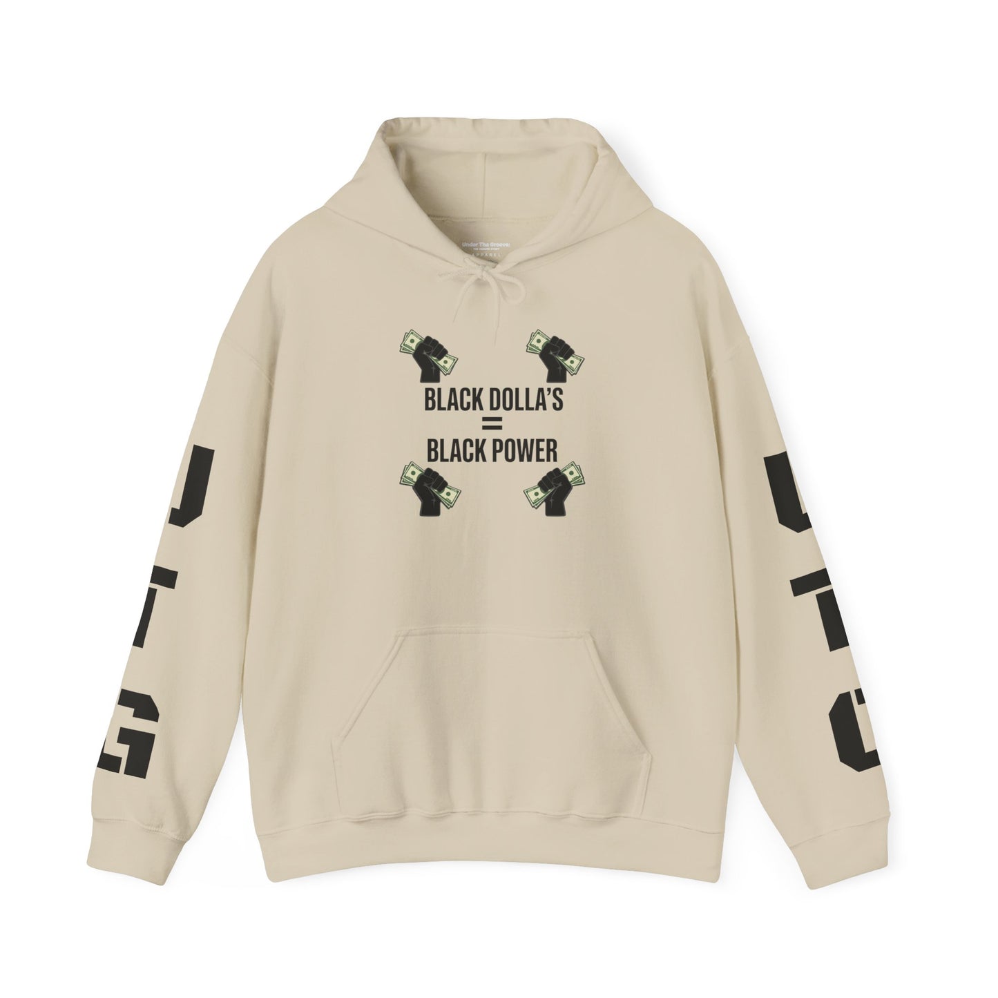 Black Dolla's = Black Power Hoodie — Empowerment Graphic Pullover