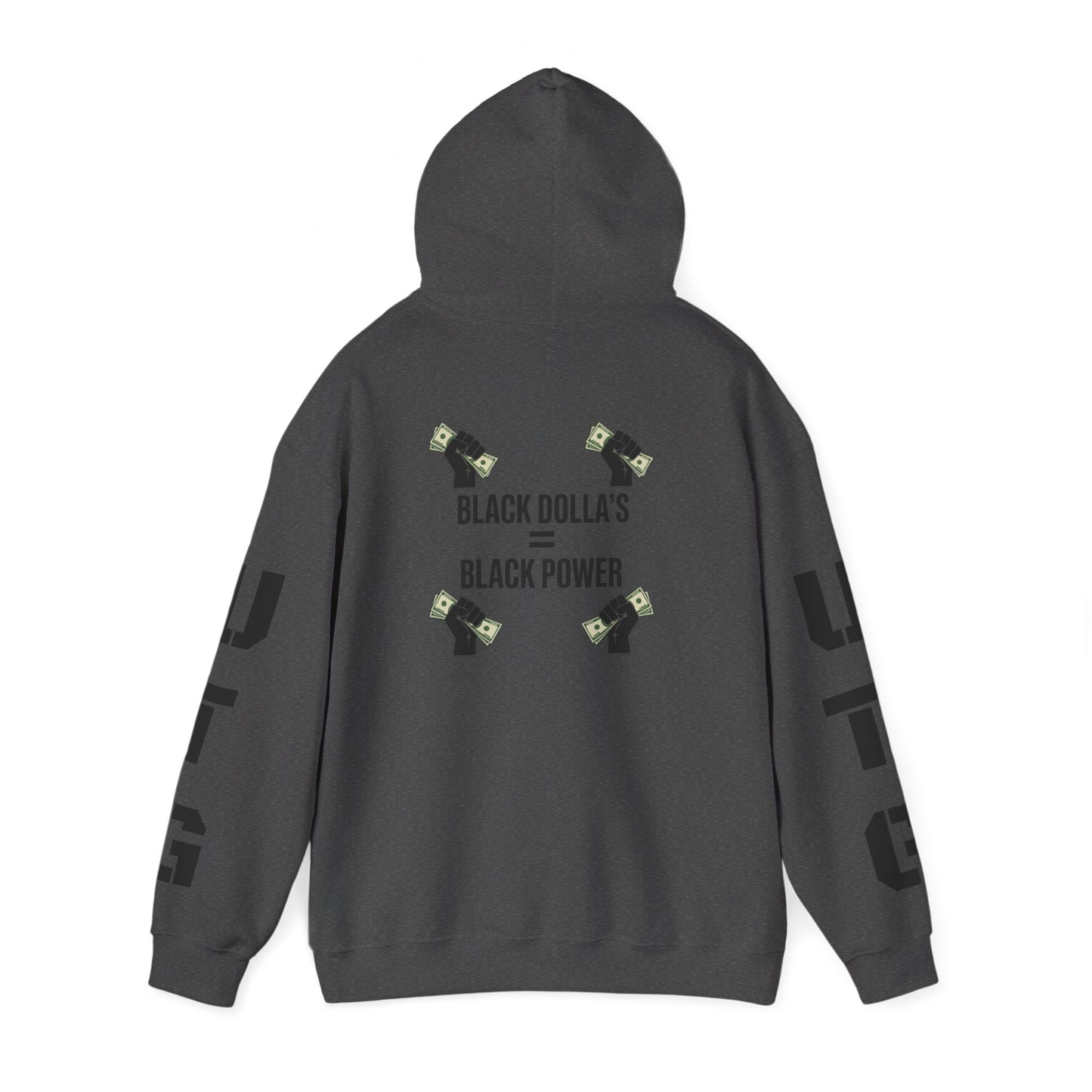 Black Dolla's = Black Power Hoodie — Empowerment Graphic Pullover