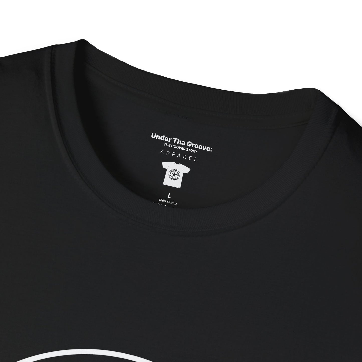 Groove Star T‑Shirt — "Under That Groove" Retro Circle Logo Tee