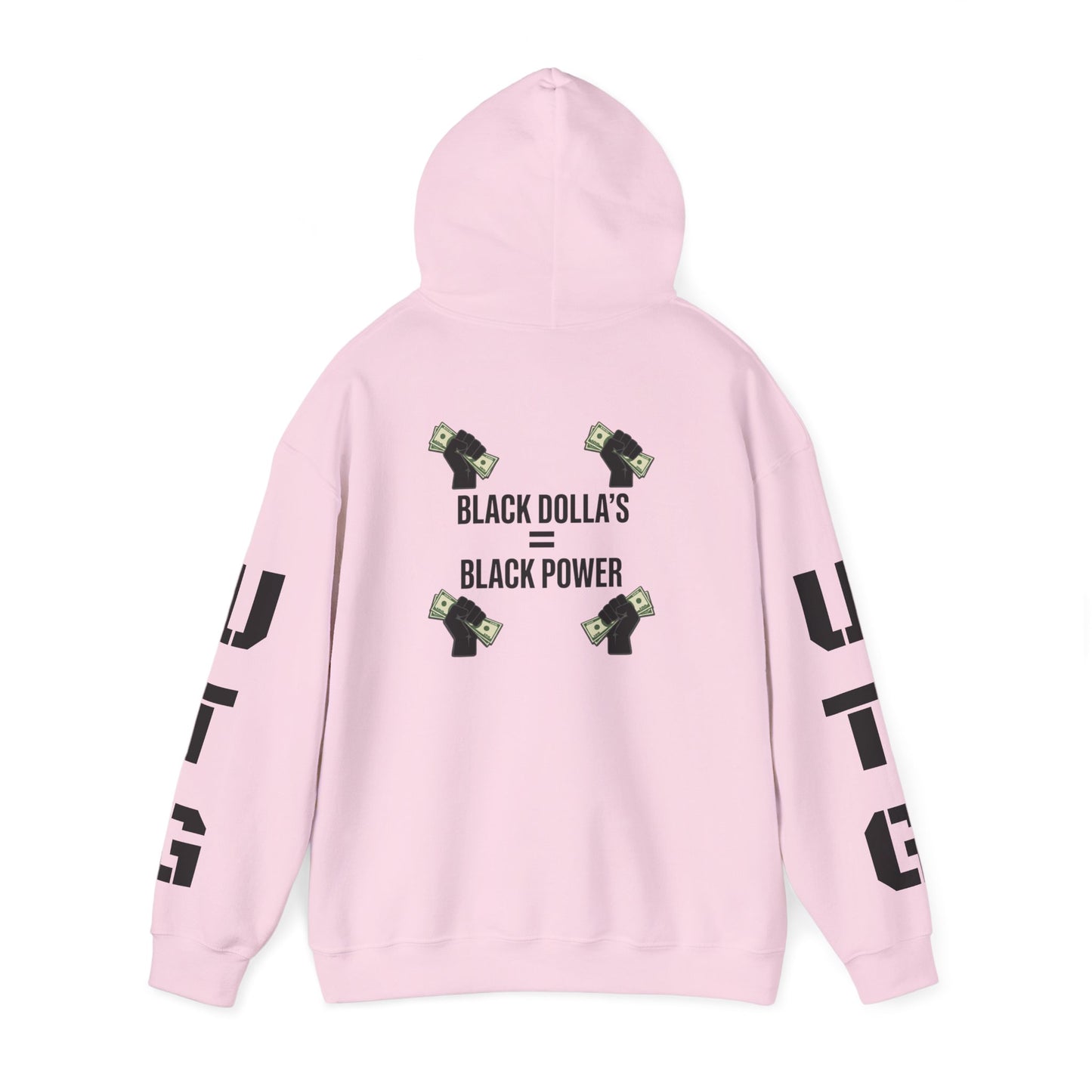Black Dolla's = Black Power Hoodie — Empowerment Graphic Pullover