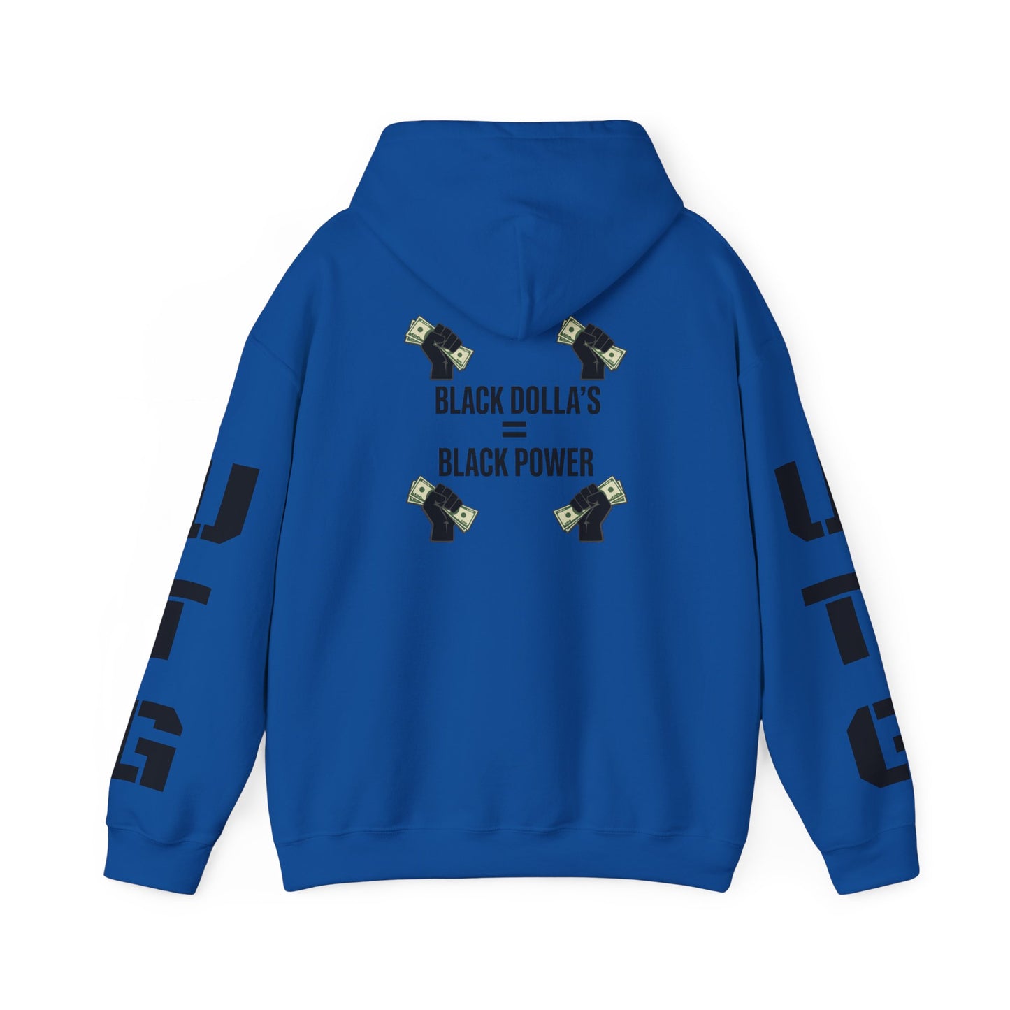Black Dolla's = Black Power Hoodie — Empowerment Graphic Pullover