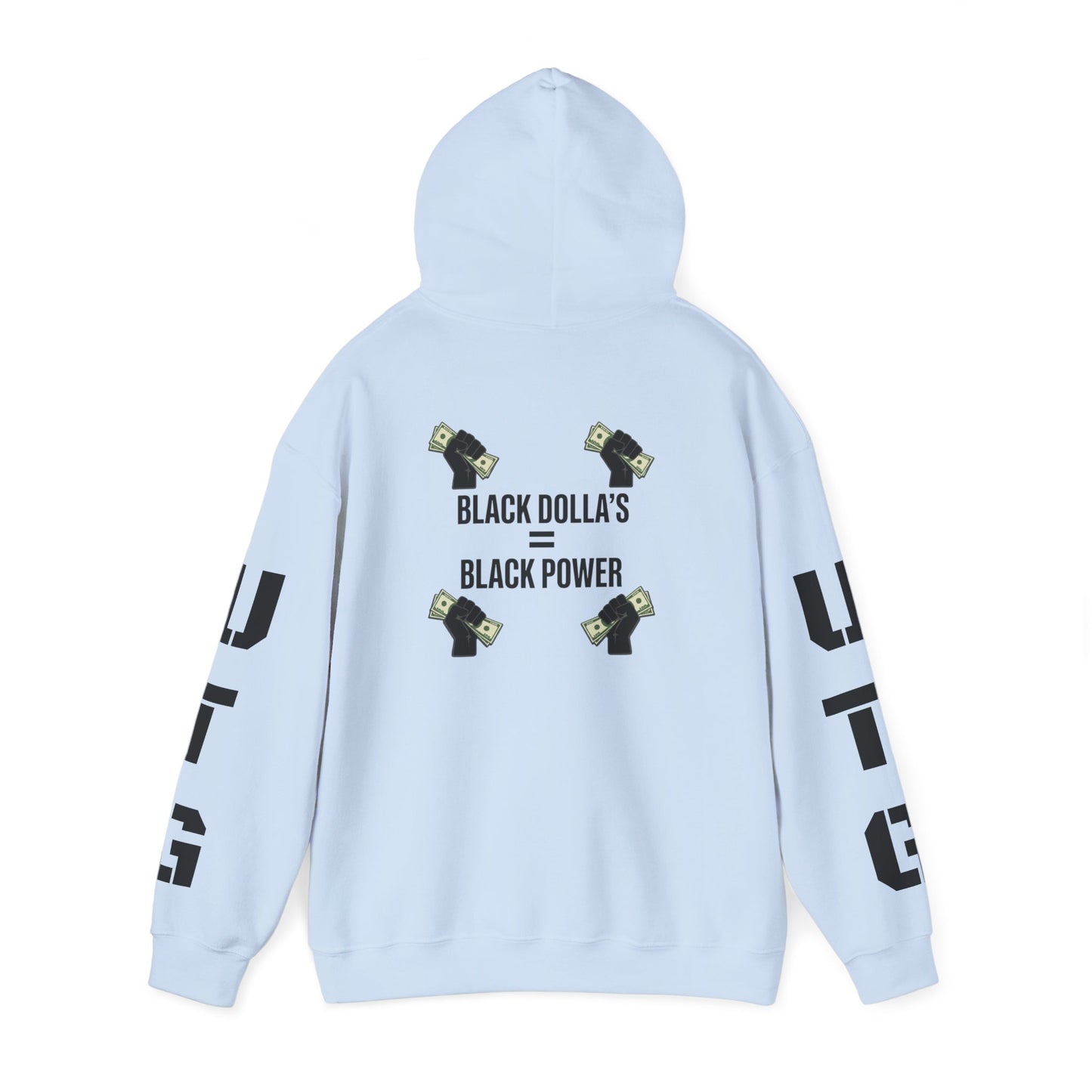 Black Dolla's = Black Power Hoodie — Empowerment Graphic Pullover