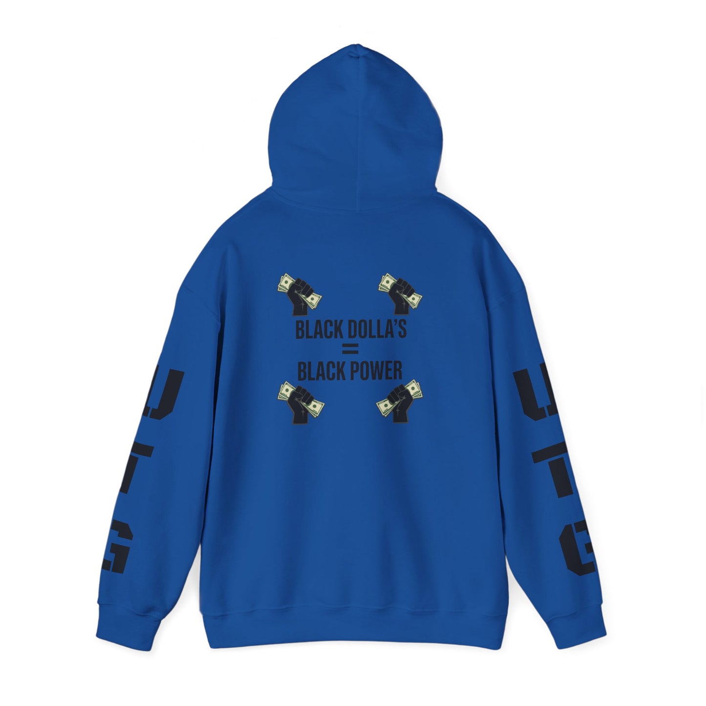 Black Dolla's = Black Power Hoodie — Empowerment Graphic Pullover