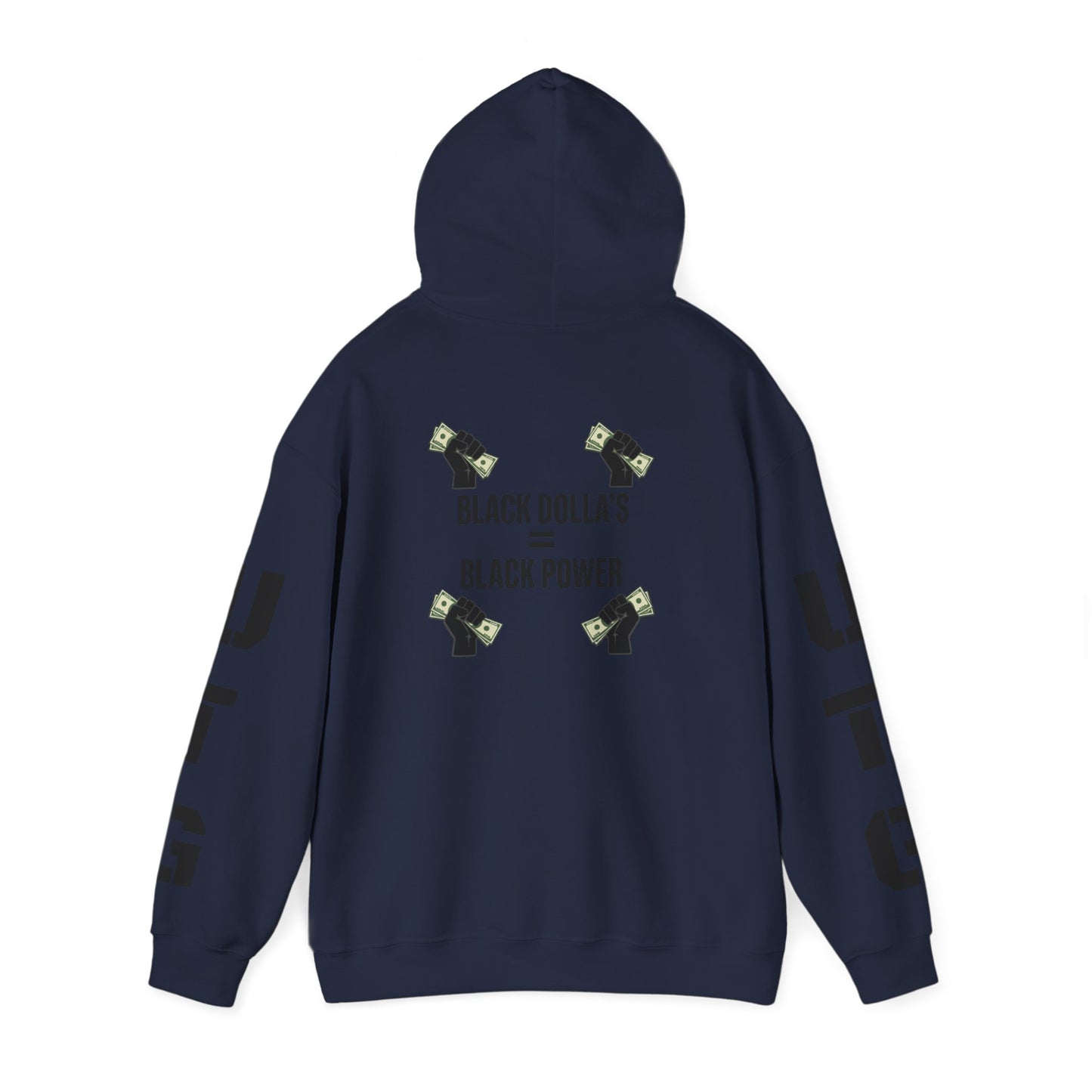 Black Dolla's = Black Power Hoodie — Empowerment Graphic Pullover
