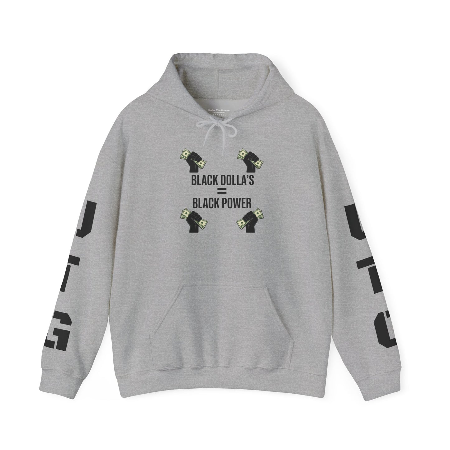 Black Dolla's = Black Power Hoodie — Empowerment Graphic Pullover