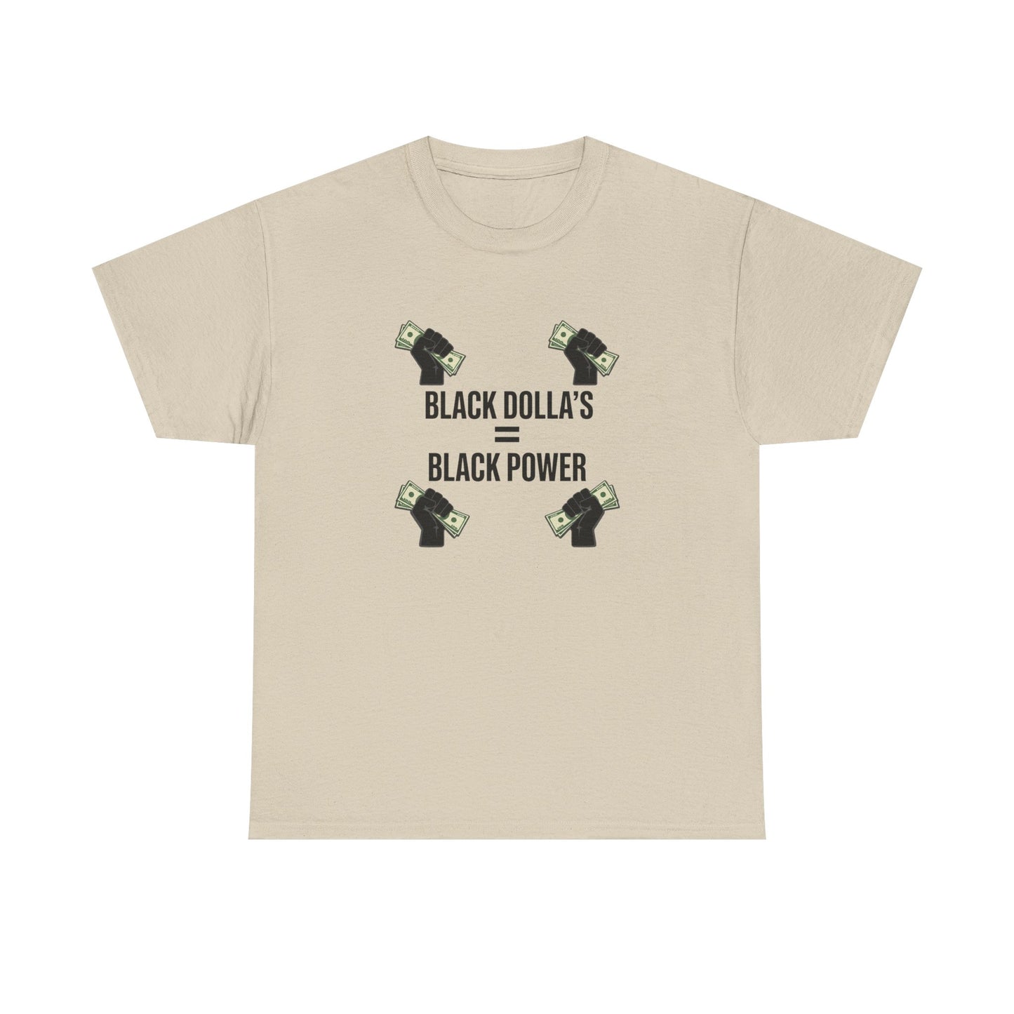 Black Dollas = Black Power Tee