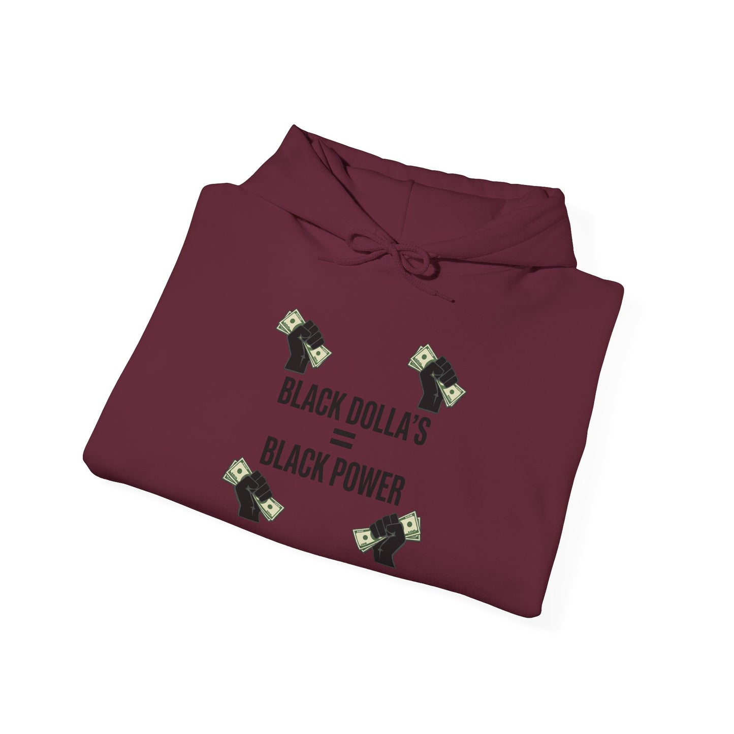 Black Dolla's = Black Power Hoodie — Empowerment Graphic Pullover