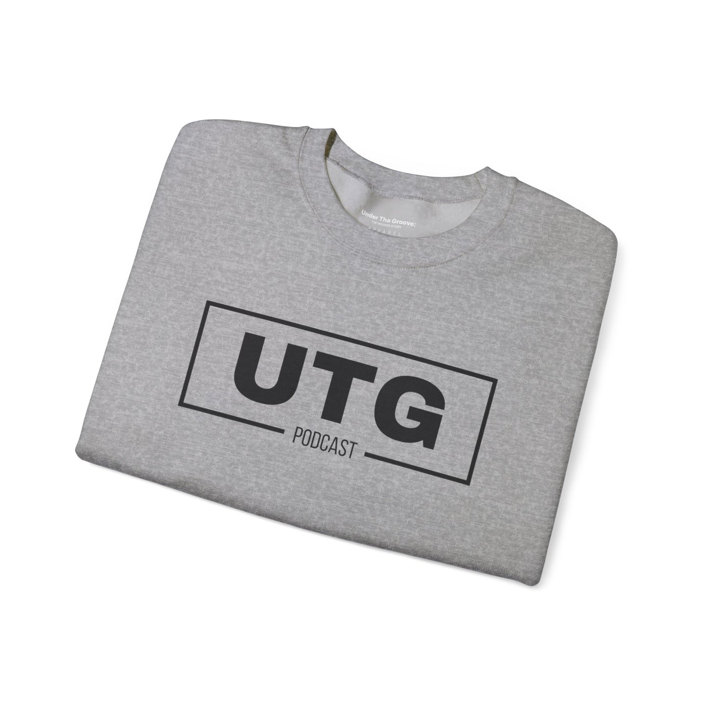 UTG Podcast Crewneck Sweatshirt — Logo Pullover for Fans
